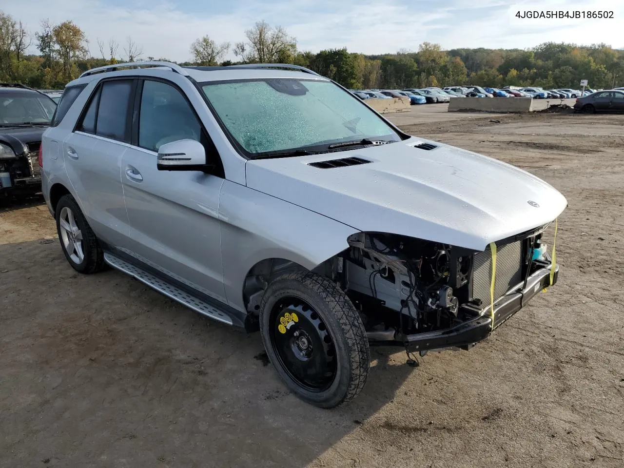 2018 Mercedes-Benz Gle 350 4Matic VIN: 4JGDA5HB4JB186502 Lot: 74234694