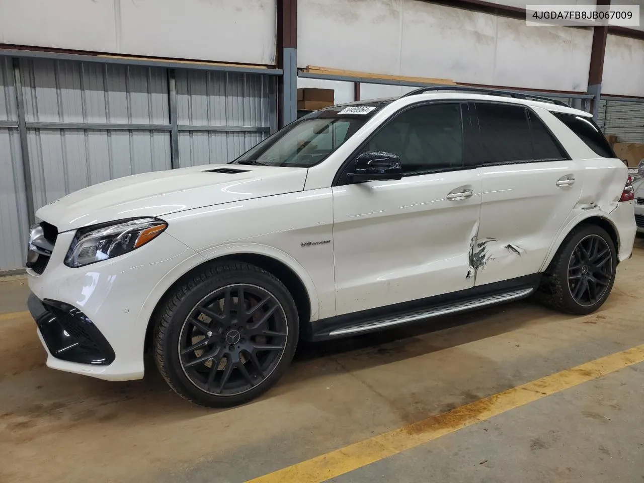 2018 Mercedes-Benz Gle 63 Amg-S 4Matic VIN: 4JGDA7FB8JB067009 Lot: 74499064