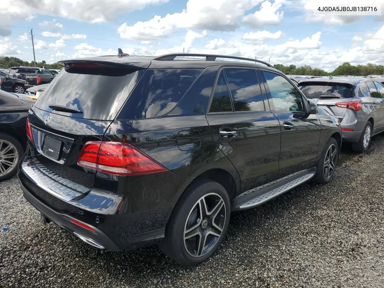 2018 Mercedes-Benz Gle 350 VIN: 4JGDA5JB0JB138716 Lot: 74517874