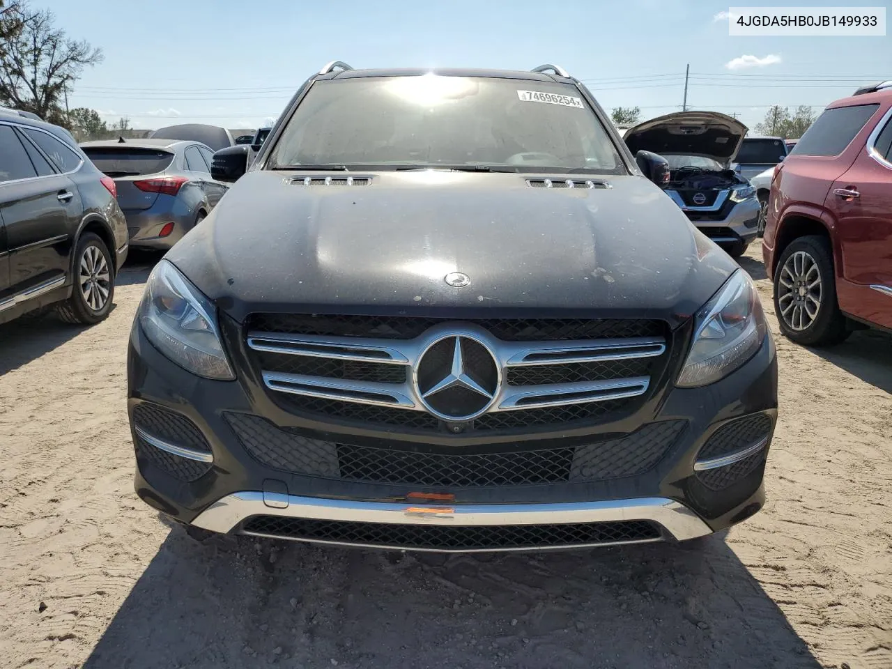 2018 Mercedes-Benz Gle 350 4Matic VIN: 4JGDA5HB0JB149933 Lot: 74696254