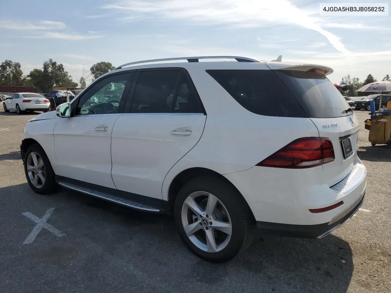 2018 Mercedes-Benz Gle 350 4Matic VIN: 4JGDA5HB3JB058252 Lot: 74898114