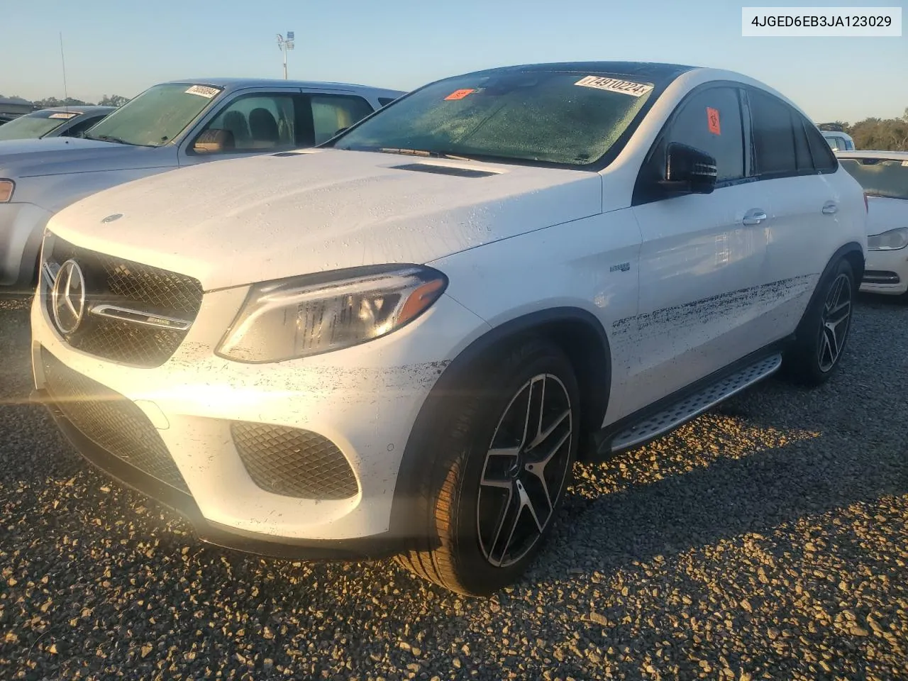 2018 Mercedes-Benz Gle Coupe 43 Amg VIN: 4JGED6EB3JA123029 Lot: 74910224