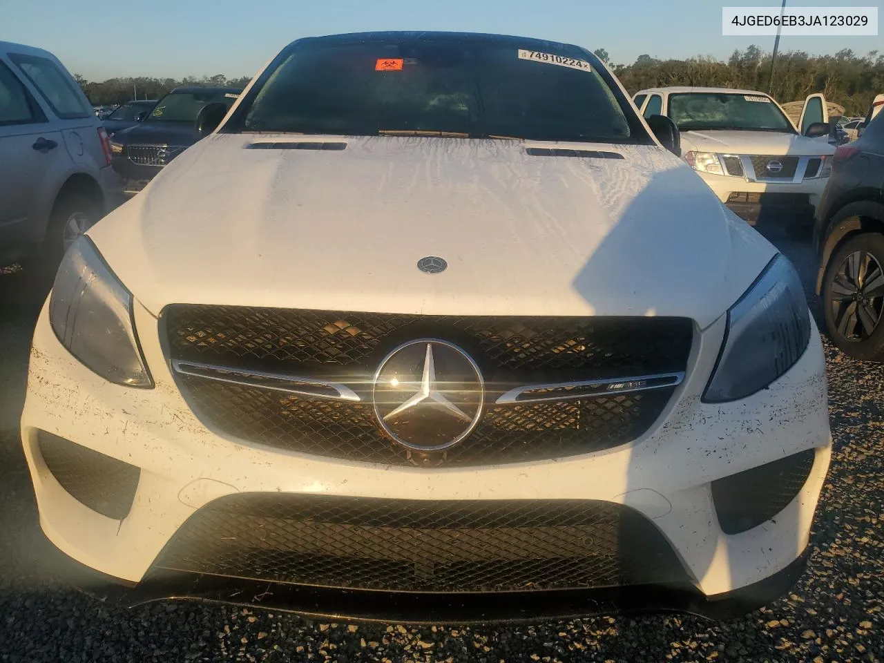 2018 Mercedes-Benz Gle Coupe 43 Amg VIN: 4JGED6EB3JA123029 Lot: 74910224