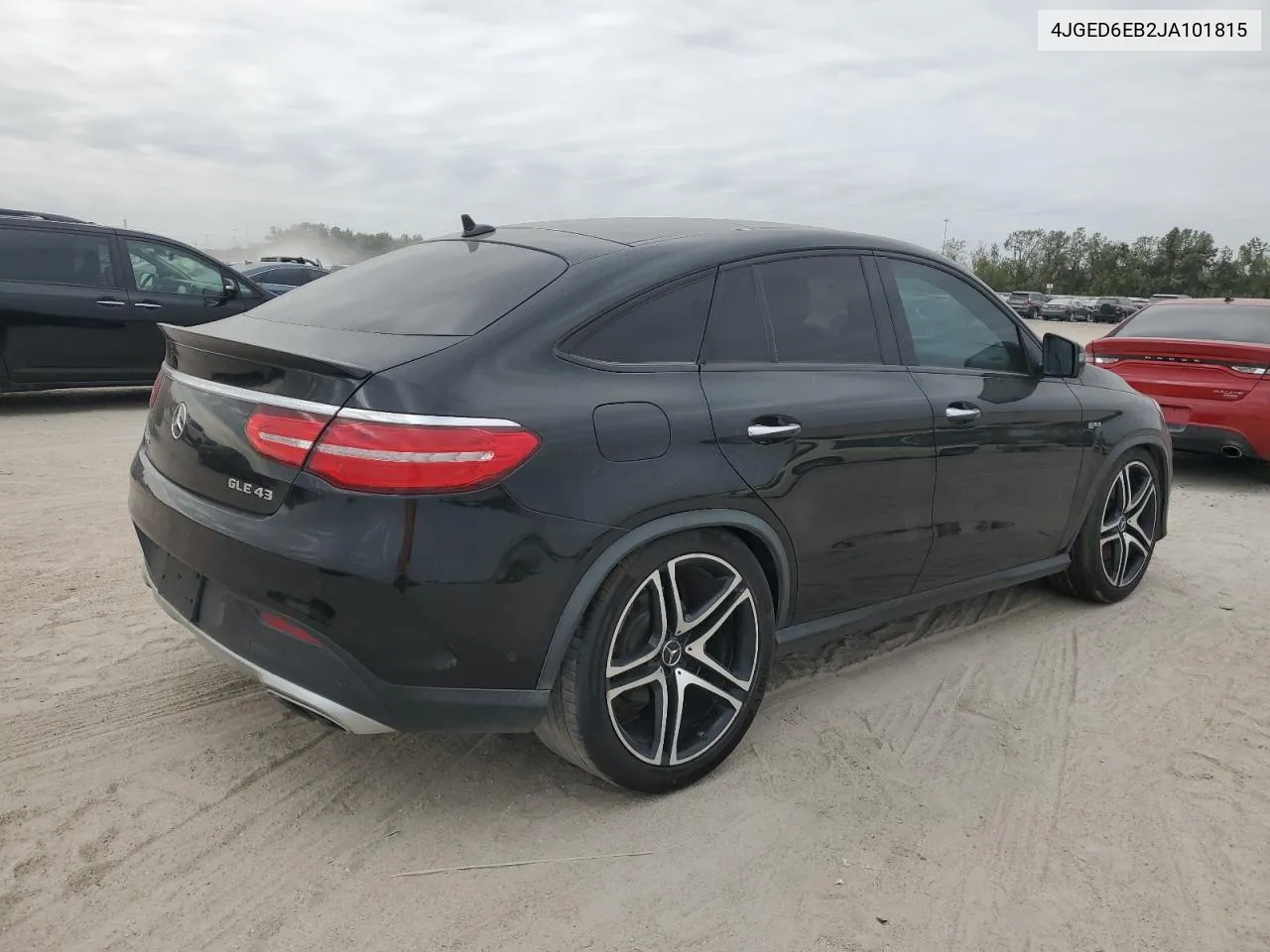 2018 Mercedes-Benz Gle Coupe 43 Amg VIN: 4JGED6EB2JA101815 Lot: 75318244