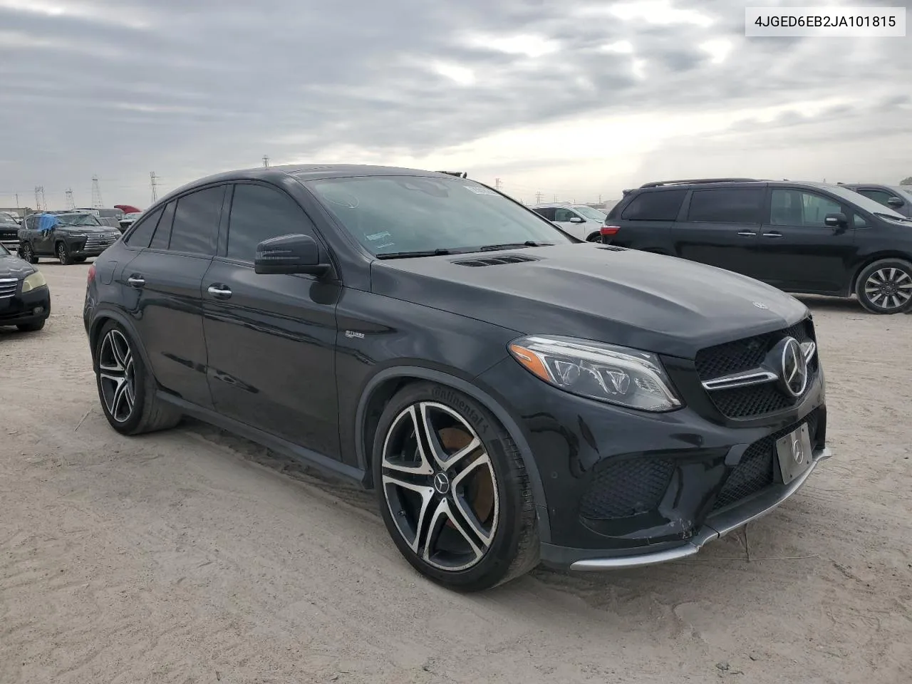 2018 Mercedes-Benz Gle Coupe 43 Amg VIN: 4JGED6EB2JA101815 Lot: 75318244