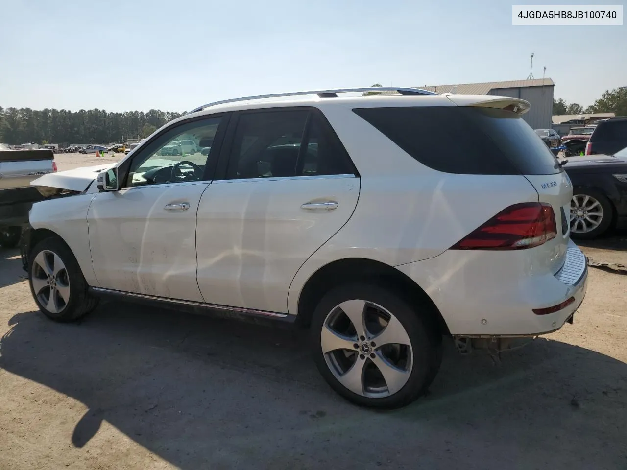 2018 Mercedes-Benz Gle 350 4Matic VIN: 4JGDA5HB8JB100740 Lot: 75332204