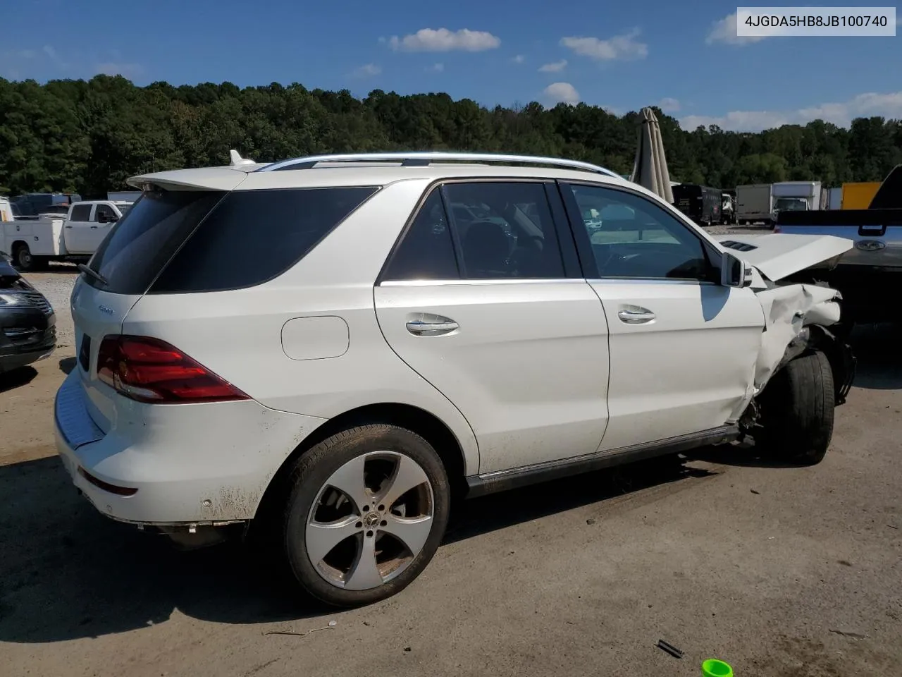 2018 Mercedes-Benz Gle 350 4Matic VIN: 4JGDA5HB8JB100740 Lot: 75332204