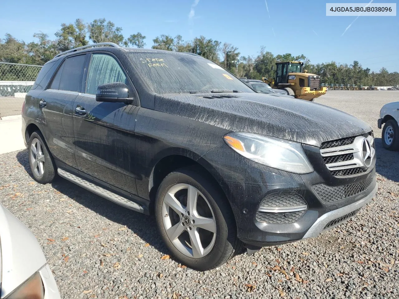 2018 Mercedes-Benz Gle 350 VIN: 4JGDA5JB0JB038096 Lot: 75432844