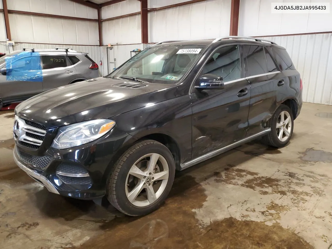 2018 Mercedes-Benz Gle 350 VIN: 4JGDA5JB2JA995433 Lot: 75738094