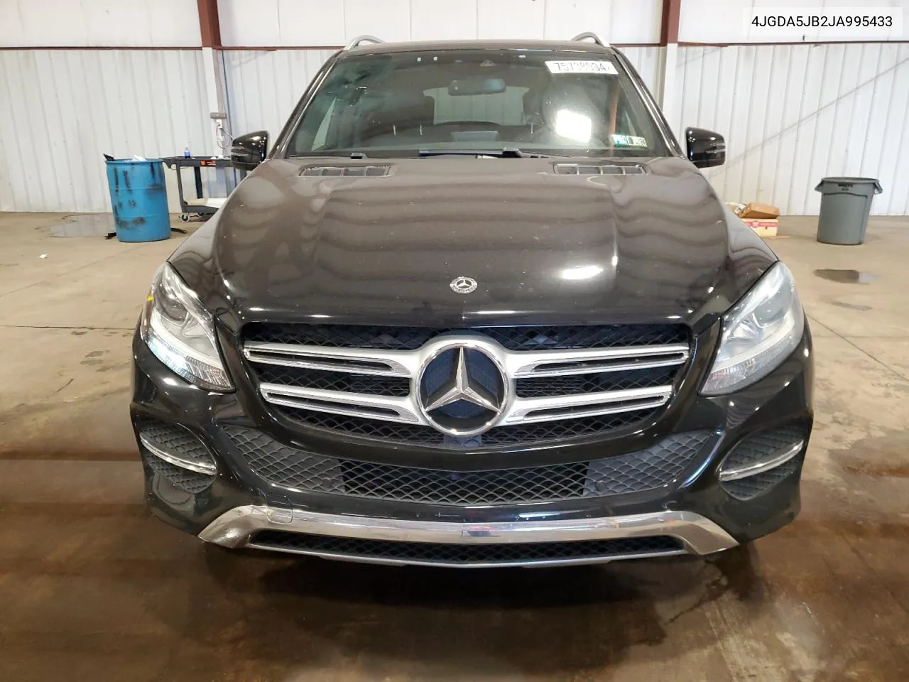 2018 Mercedes-Benz Gle 350 VIN: 4JGDA5JB2JA995433 Lot: 75738094