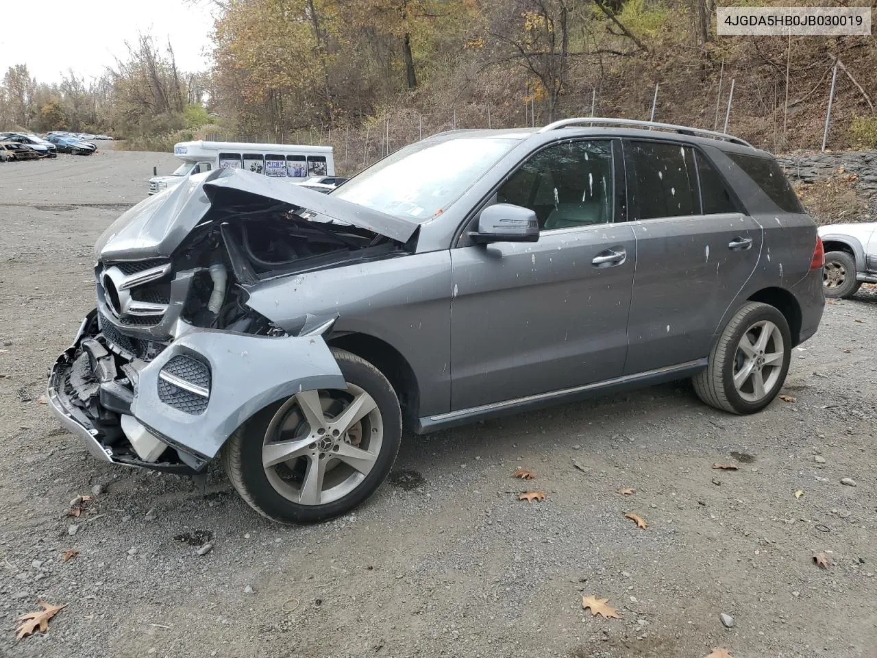 2018 Mercedes-Benz Gle 350 4Matic VIN: 4JGDA5HB0JB030019 Lot: 77307004