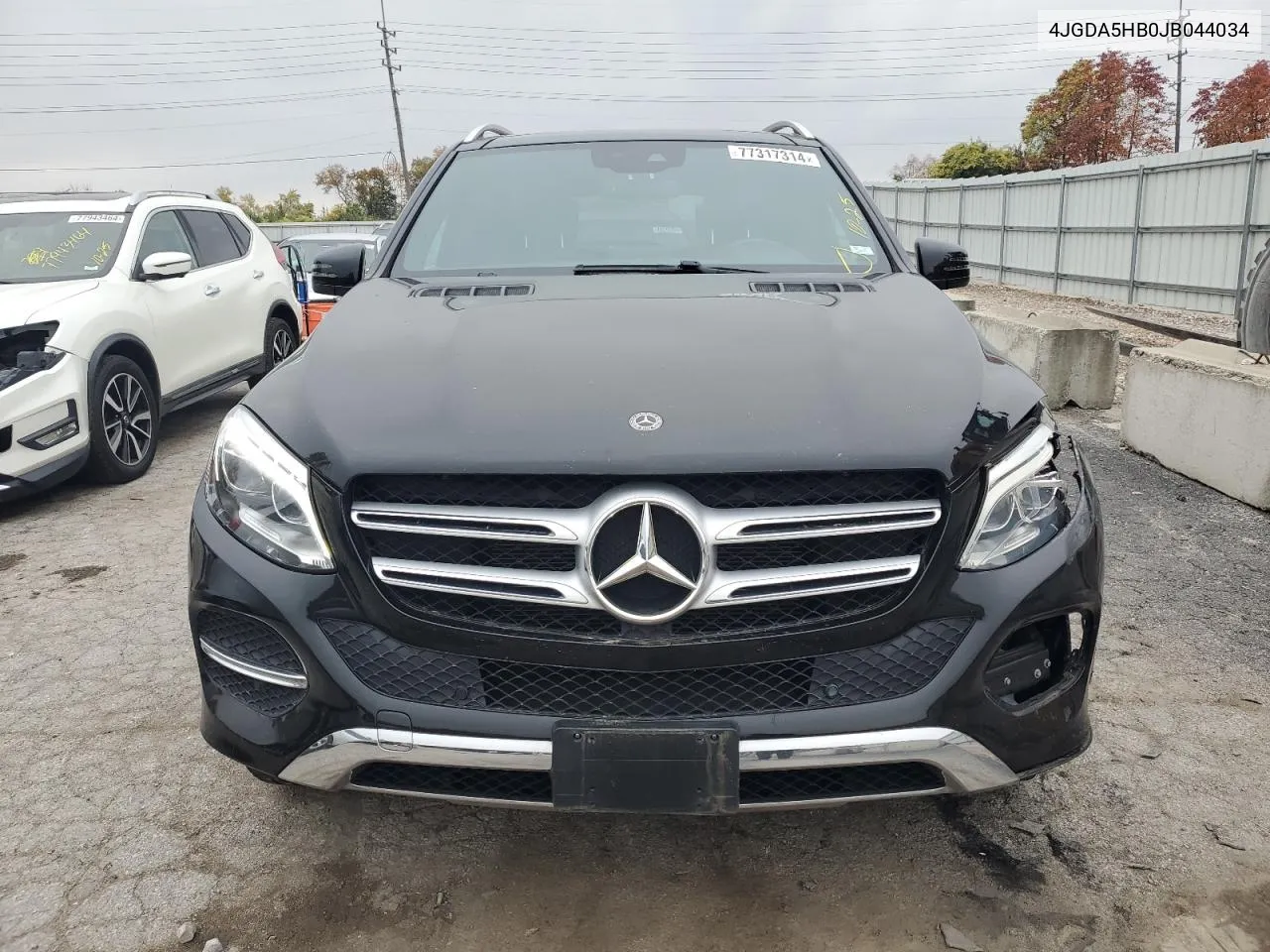 2018 Mercedes-Benz Gle 350 4Matic VIN: 4JGDA5HB0JB044034 Lot: 77317314