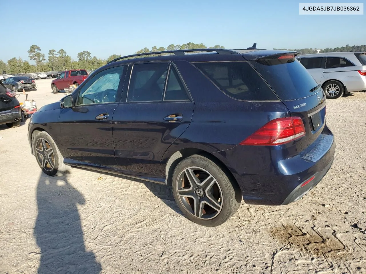 2018 Mercedes-Benz Gle 350 VIN: 4JGDA5JB7JB036362 Lot: 77664554