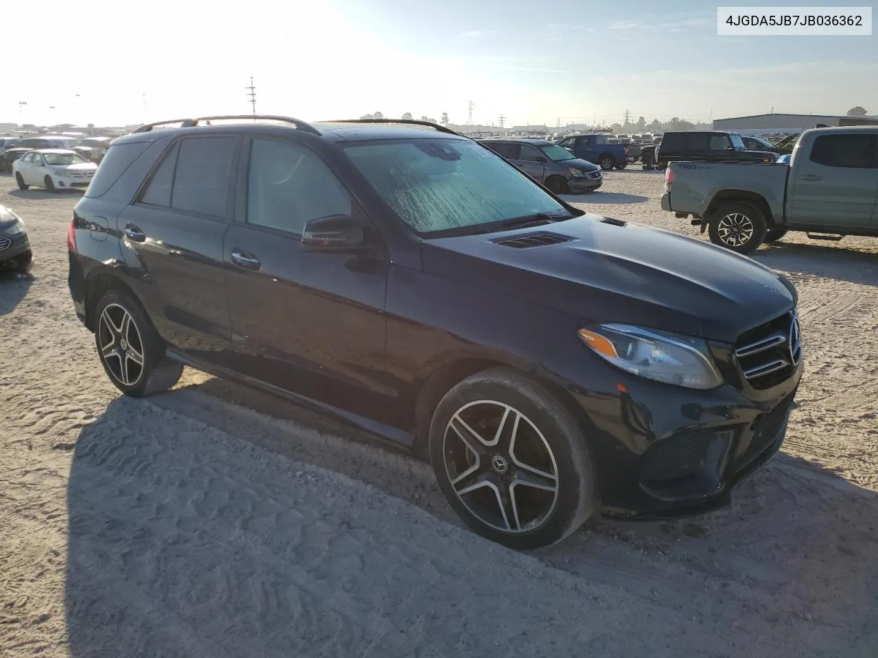 2018 Mercedes-Benz Gle 350 VIN: 4JGDA5JB7JB036362 Lot: 77664554