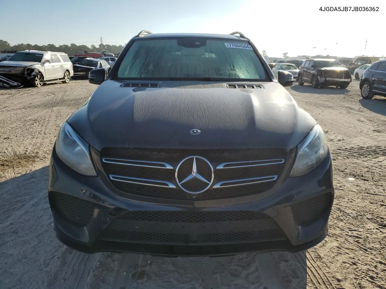 2018 Mercedes-Benz Gle 350 VIN: 4JGDA5JB7JB036362 Lot: 77664554