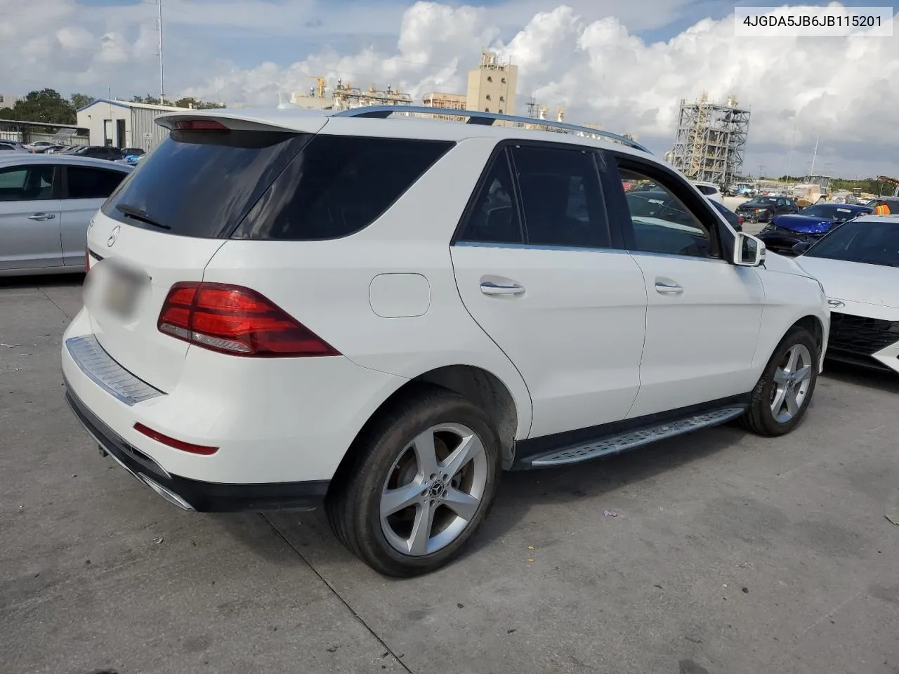 2018 Mercedes-Benz Gle 350 VIN: 4JGDA5JB6JB115201 Lot: 78514284