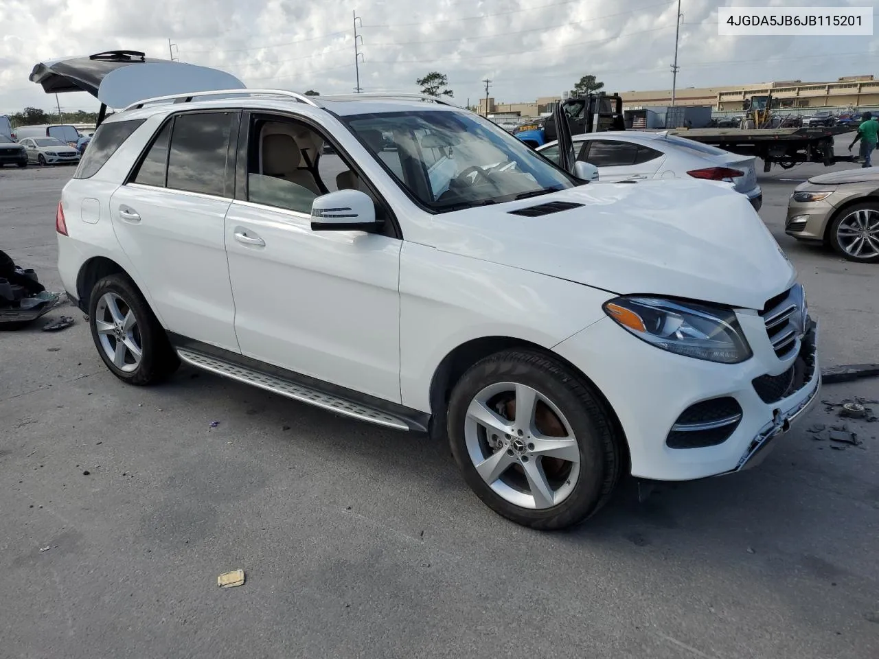 2018 Mercedes-Benz Gle 350 VIN: 4JGDA5JB6JB115201 Lot: 78514284