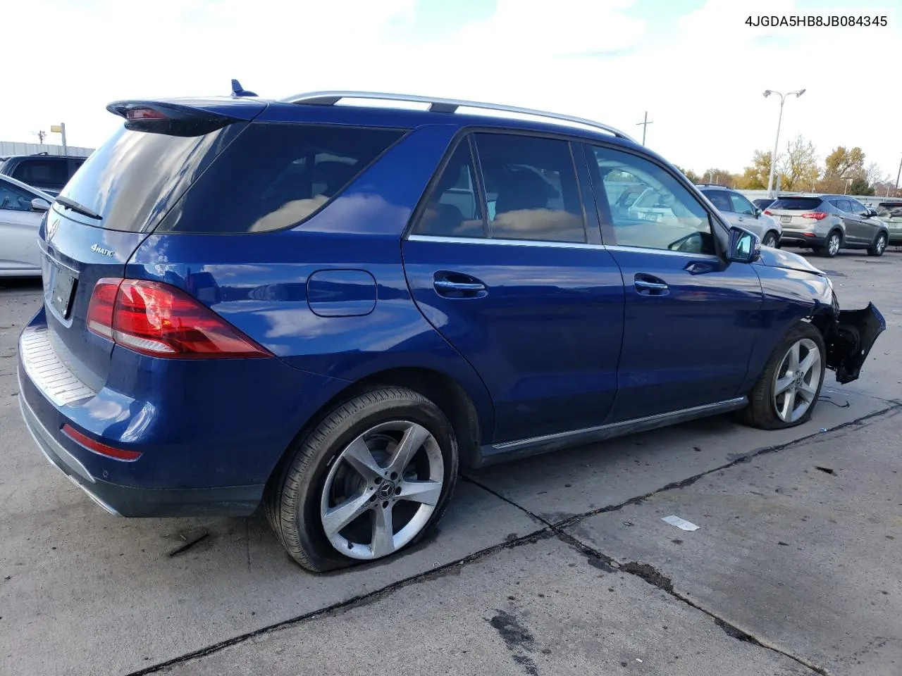 2018 Mercedes-Benz Gle 350 4Matic VIN: 4JGDA5HB8JB084345 Lot: 78737774