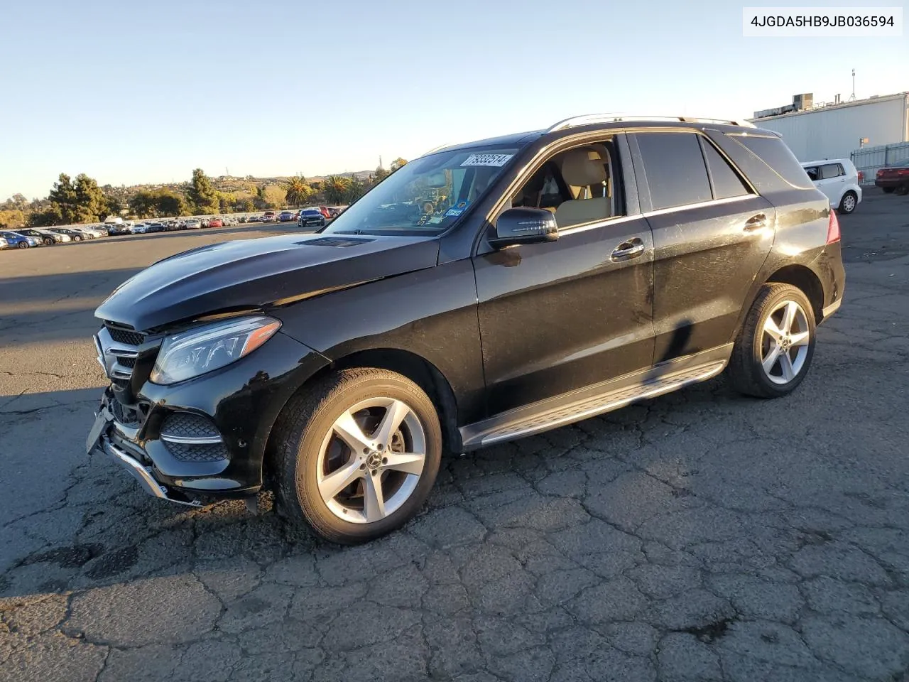 2018 Mercedes-Benz Gle 350 4Matic VIN: 4JGDA5HB9JB036594 Lot: 79332514