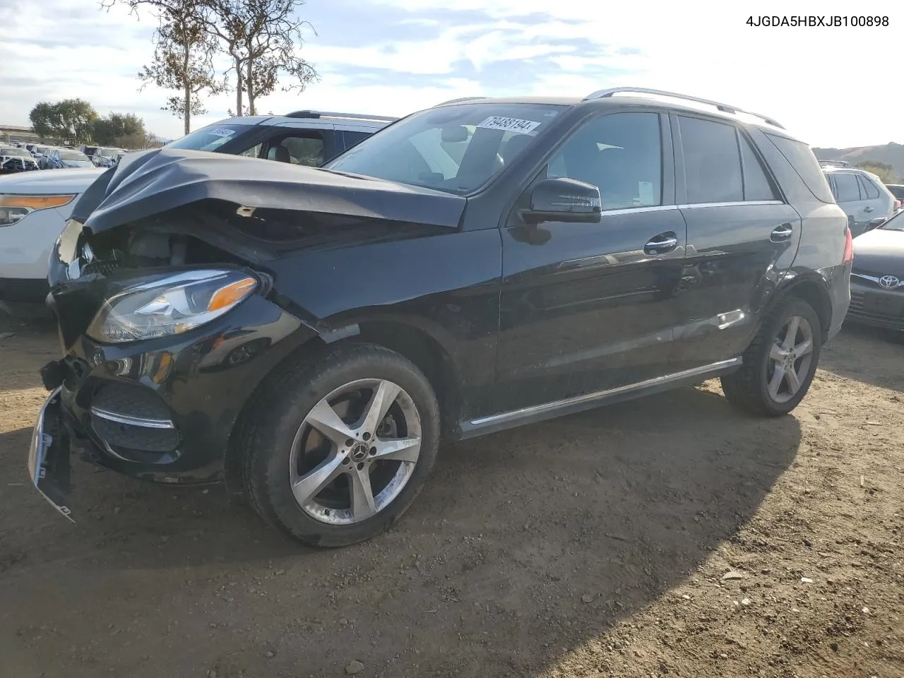 2018 Mercedes-Benz Gle 350 4Matic VIN: 4JGDA5HBXJB100898 Lot: 79488194