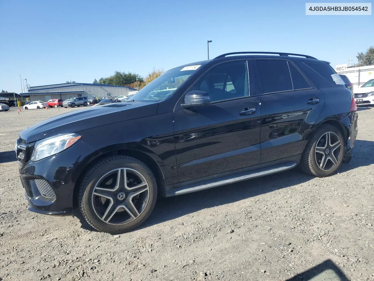 2018 Mercedes-Benz Gle 350 4Matic VIN: 4JGDA5HB3JB054542 Lot: 79731154