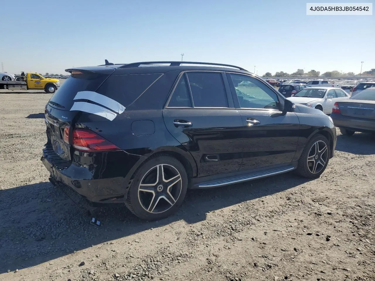 2018 Mercedes-Benz Gle 350 4Matic VIN: 4JGDA5HB3JB054542 Lot: 79731154