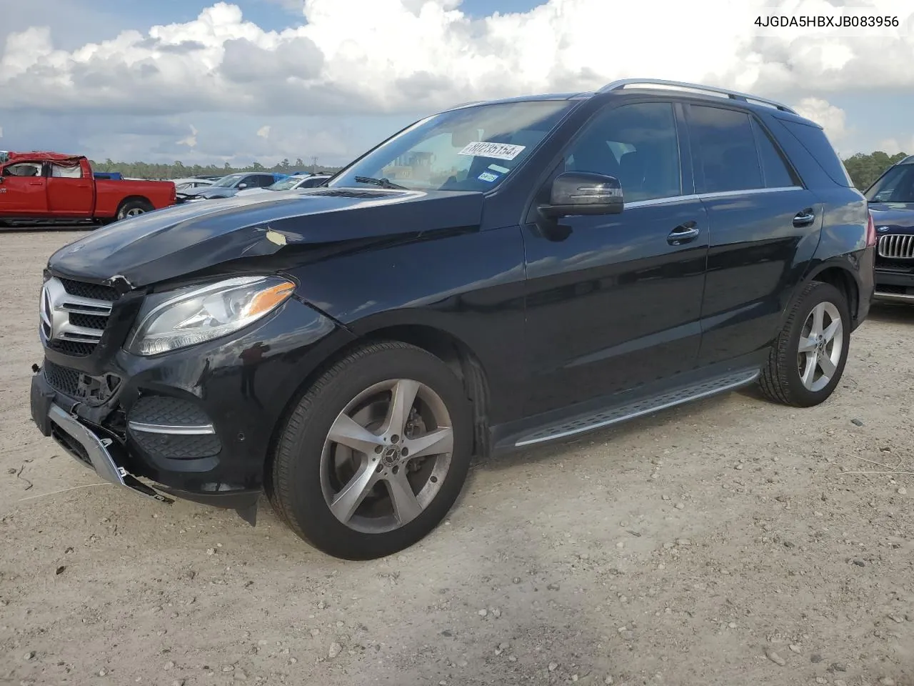 2018 Mercedes-Benz Gle 350 4Matic VIN: 4JGDA5HBXJB083956 Lot: 80235154