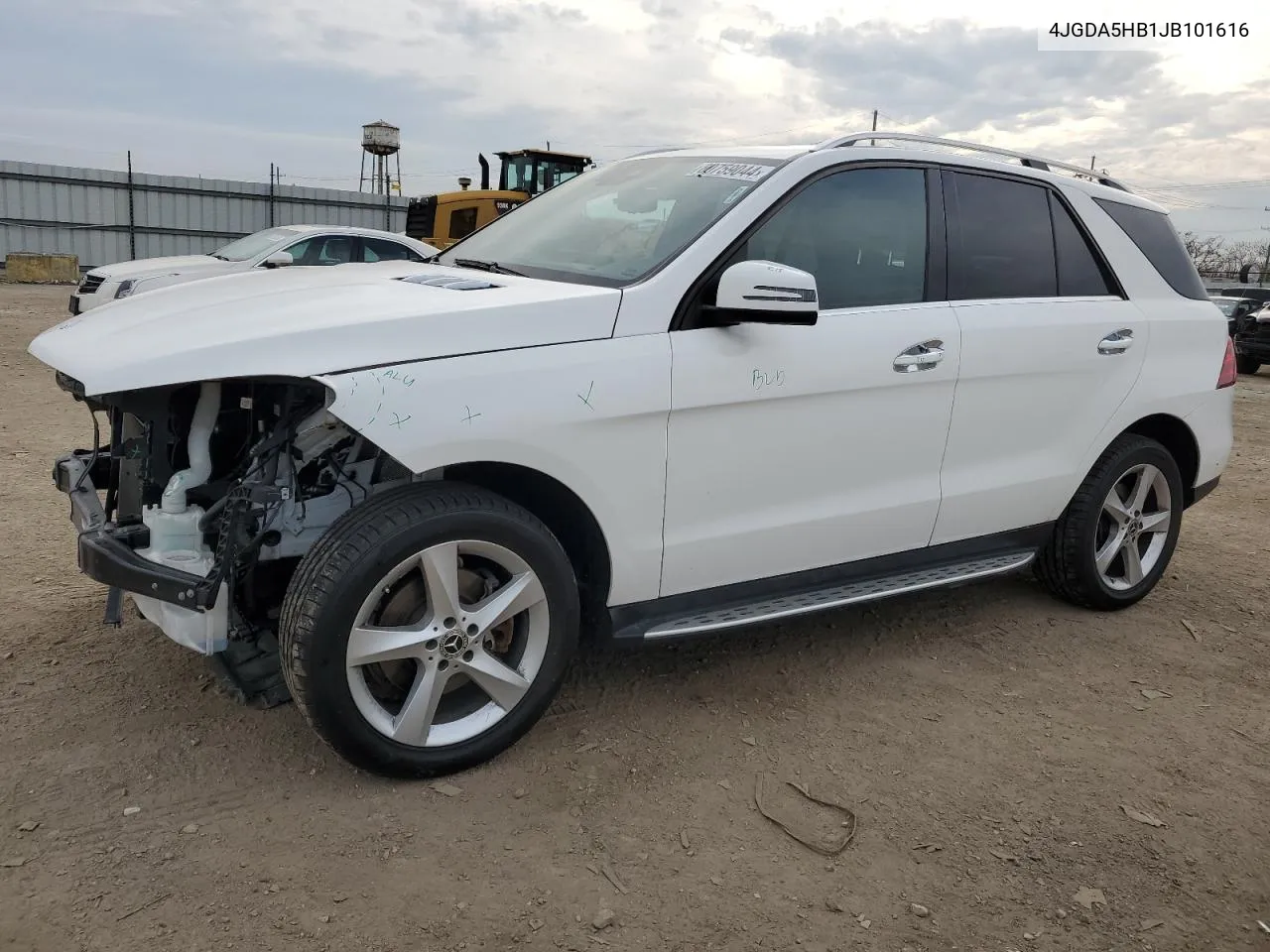 2018 Mercedes-Benz Gle 350 4Matic VIN: 4JGDA5HB1JB101616 Lot: 80759044