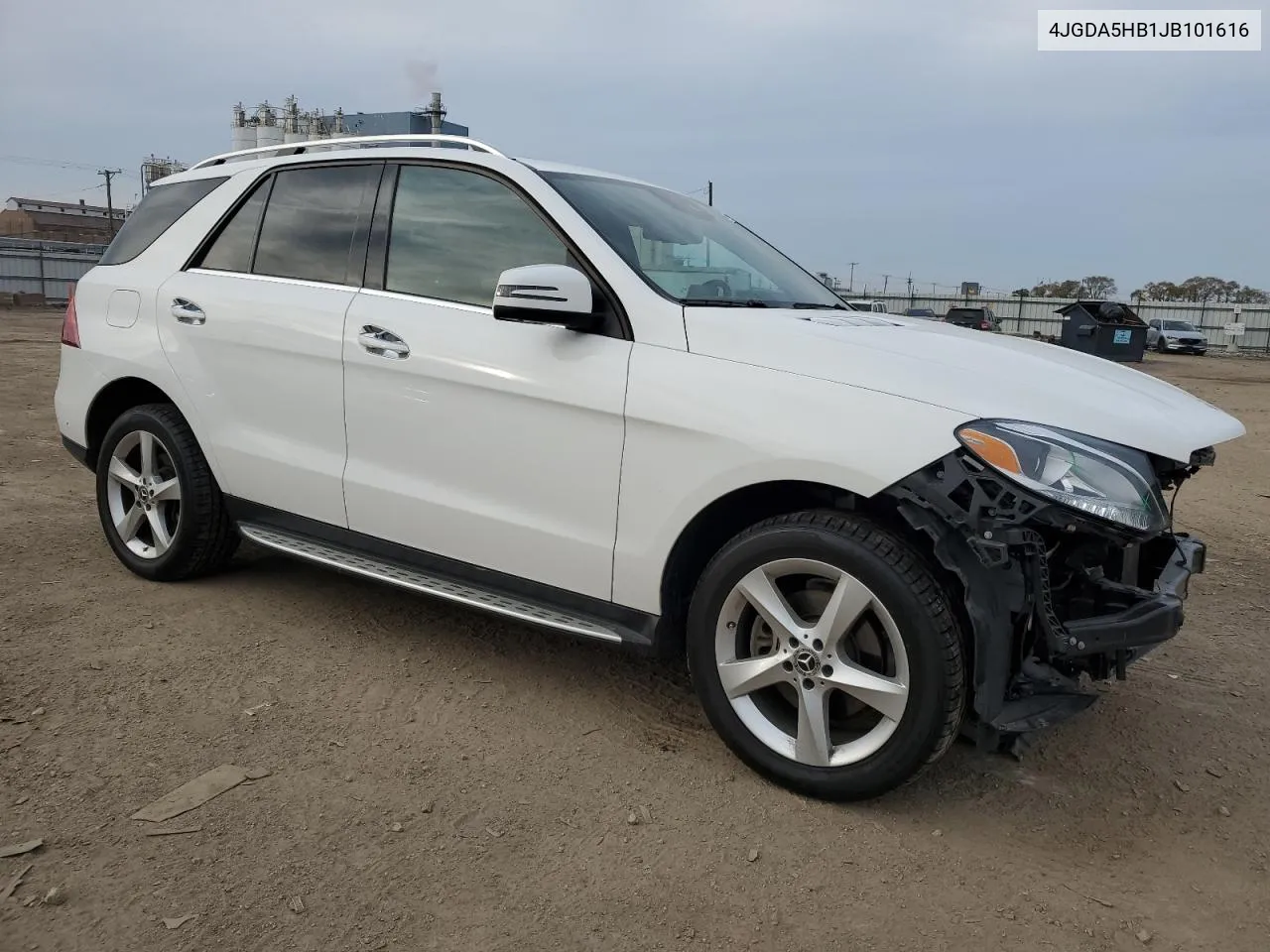 2018 Mercedes-Benz Gle 350 4Matic VIN: 4JGDA5HB1JB101616 Lot: 80759044