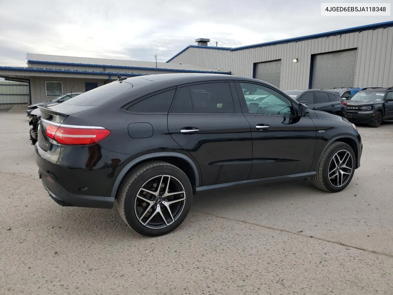 2018 Mercedes-Benz Gle Coupe 43 Amg VIN: 4JGED6EB5JA118348 Lot: 80764604