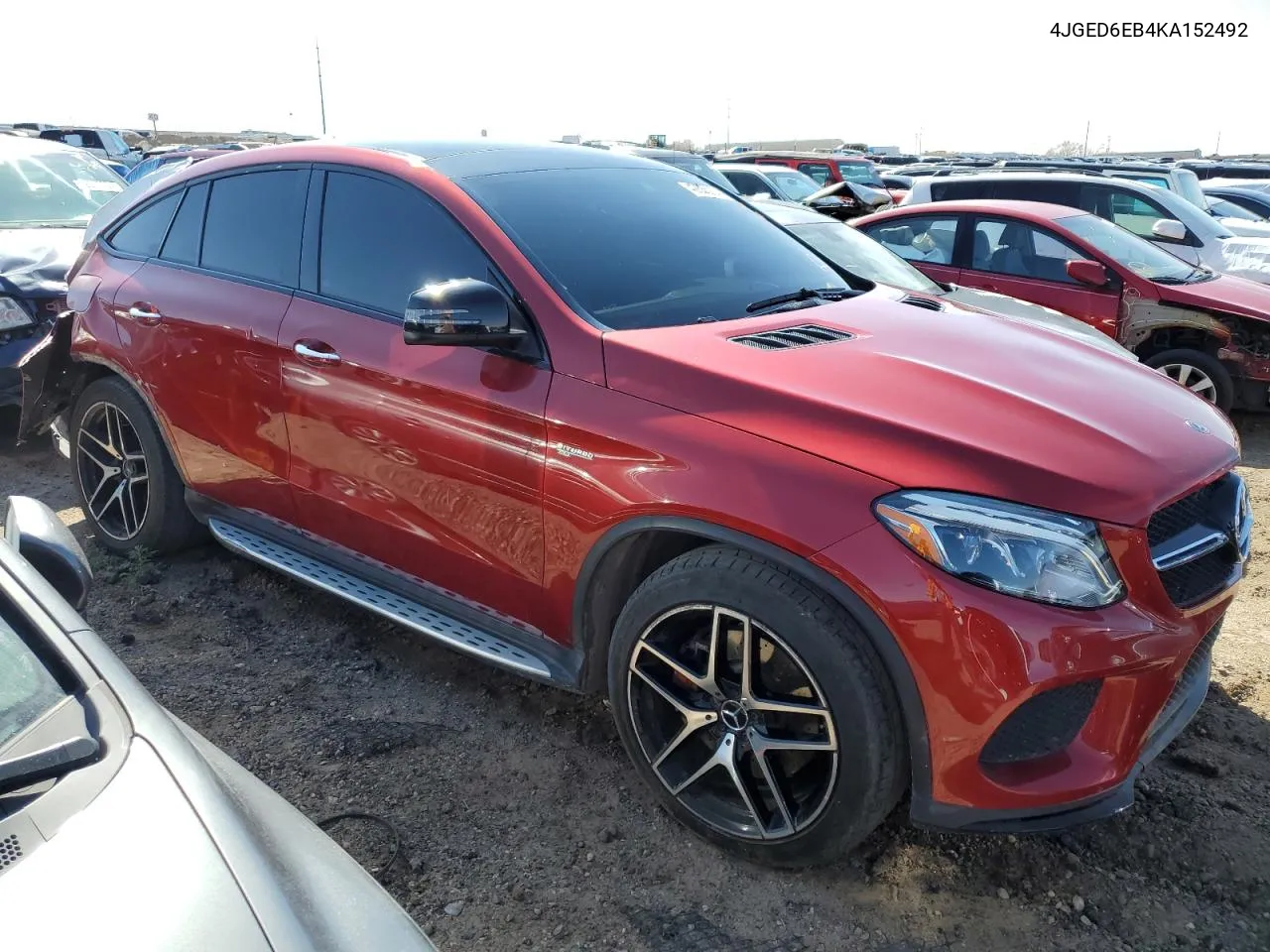 2019 Mercedes-Benz Gle Coupe 43 Amg VIN: 4JGED6EB4KA152492 Lot: 42836264