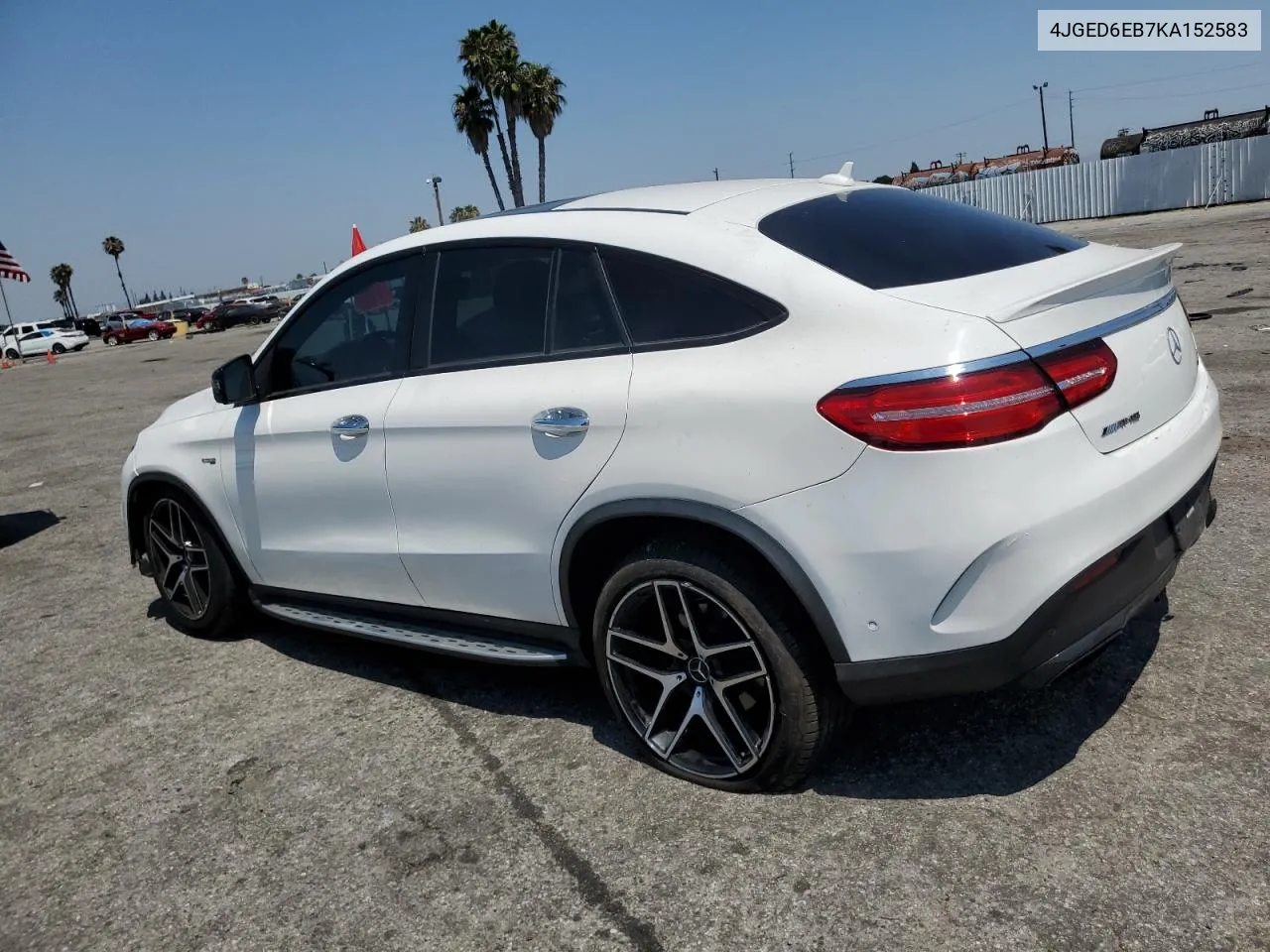 2019 Mercedes-Benz Gle Coupe 43 Amg VIN: 4JGED6EB7KA152583 Lot: 62322714