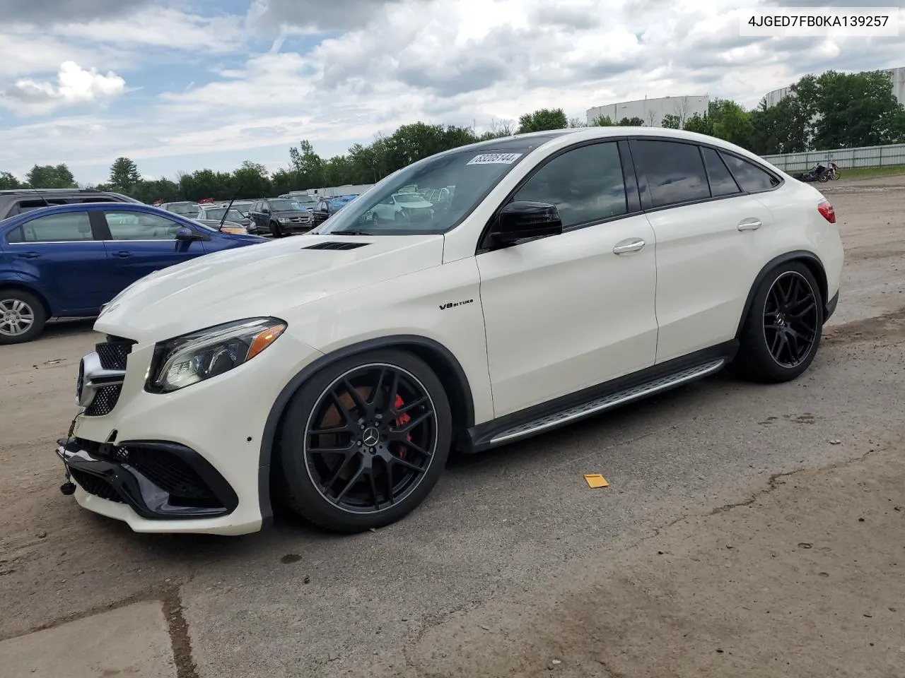 2019 Mercedes-Benz Gle Coupe 63 Amg-S VIN: 4JGED7FB0KA139257 Lot: 63205144