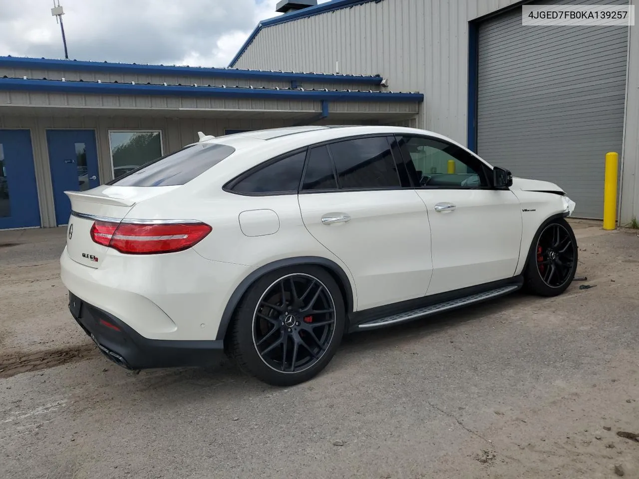 4JGED7FB0KA139257 2019 Mercedes-Benz Gle Coupe 63 Amg-S