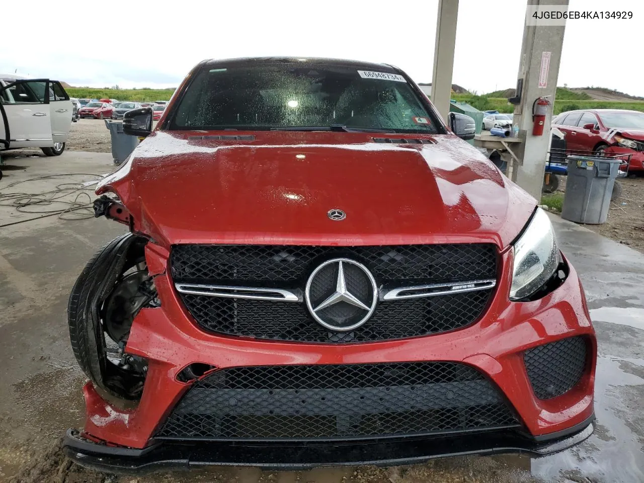 2019 Mercedes-Benz Gle Coupe 43 Amg VIN: 4JGED6EB4KA134929 Lot: 66948734