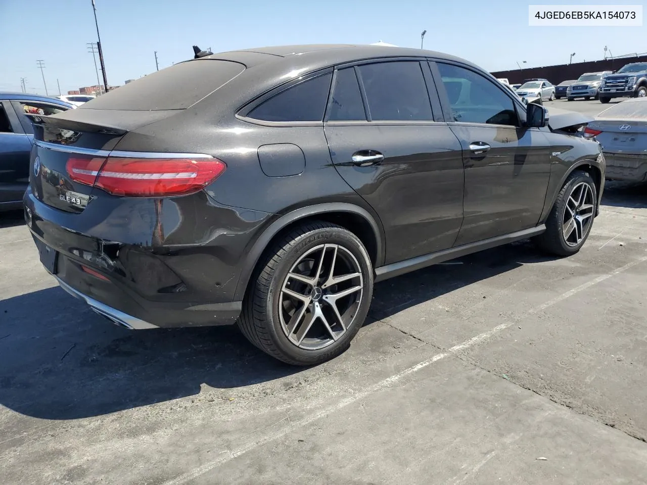 2019 Mercedes-Benz Gle Coupe 43 Amg VIN: 4JGED6EB5KA154073 Lot: 69610134