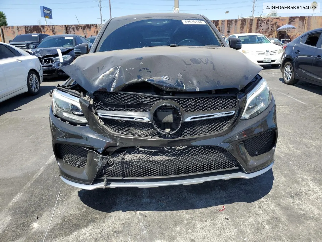 2019 Mercedes-Benz Gle Coupe 43 Amg VIN: 4JGED6EB5KA154073 Lot: 69610134