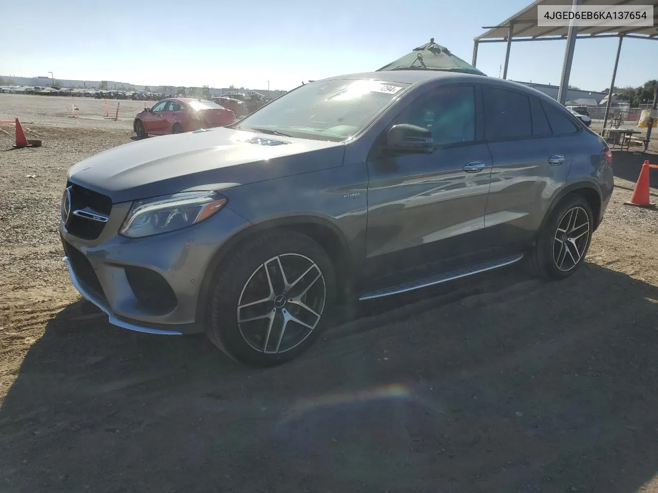 2019 Mercedes-Benz Gle Coupe 43 Amg VIN: 4JGED6EB6KA137654 Lot: 69618294