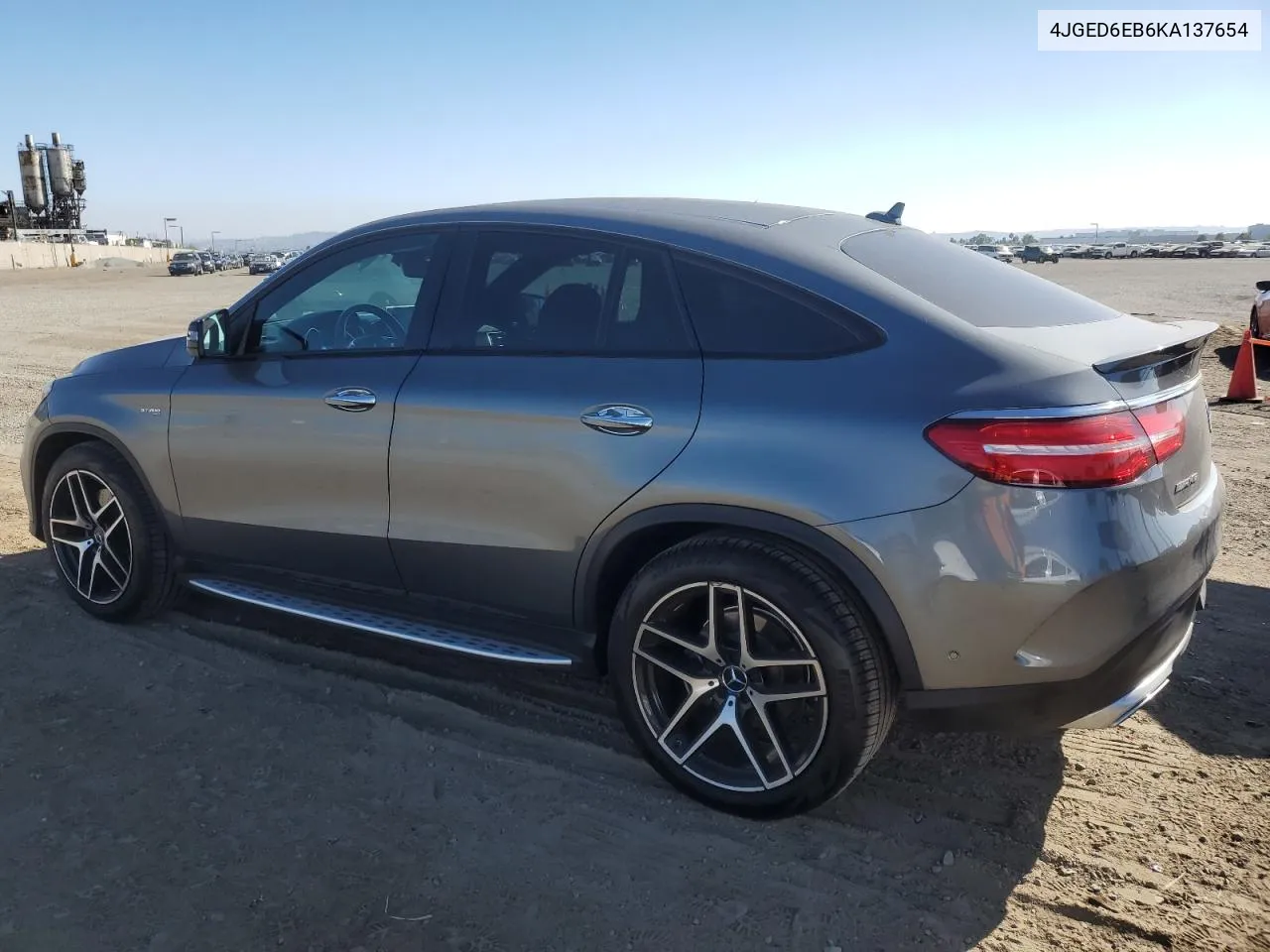 2019 Mercedes-Benz Gle Coupe 43 Amg VIN: 4JGED6EB6KA137654 Lot: 69618294