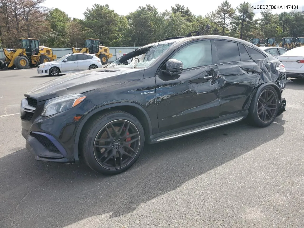 2019 Mercedes-Benz Gle Coupe 63 Amg-S VIN: 4JGED7FB8KA147431 Lot: 71110294