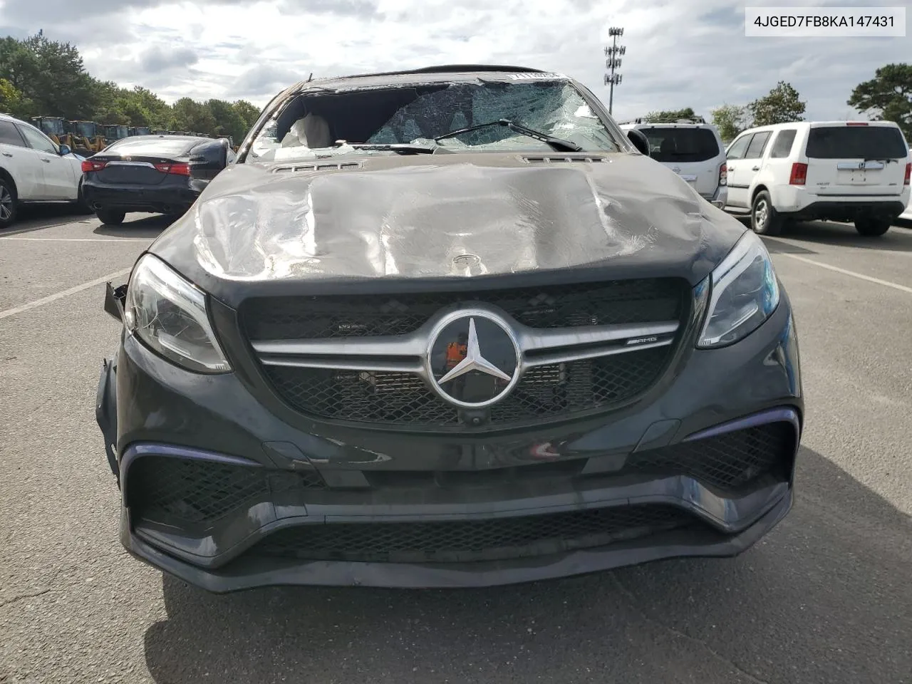 2019 Mercedes-Benz Gle Coupe 63 Amg-S VIN: 4JGED7FB8KA147431 Lot: 71110294