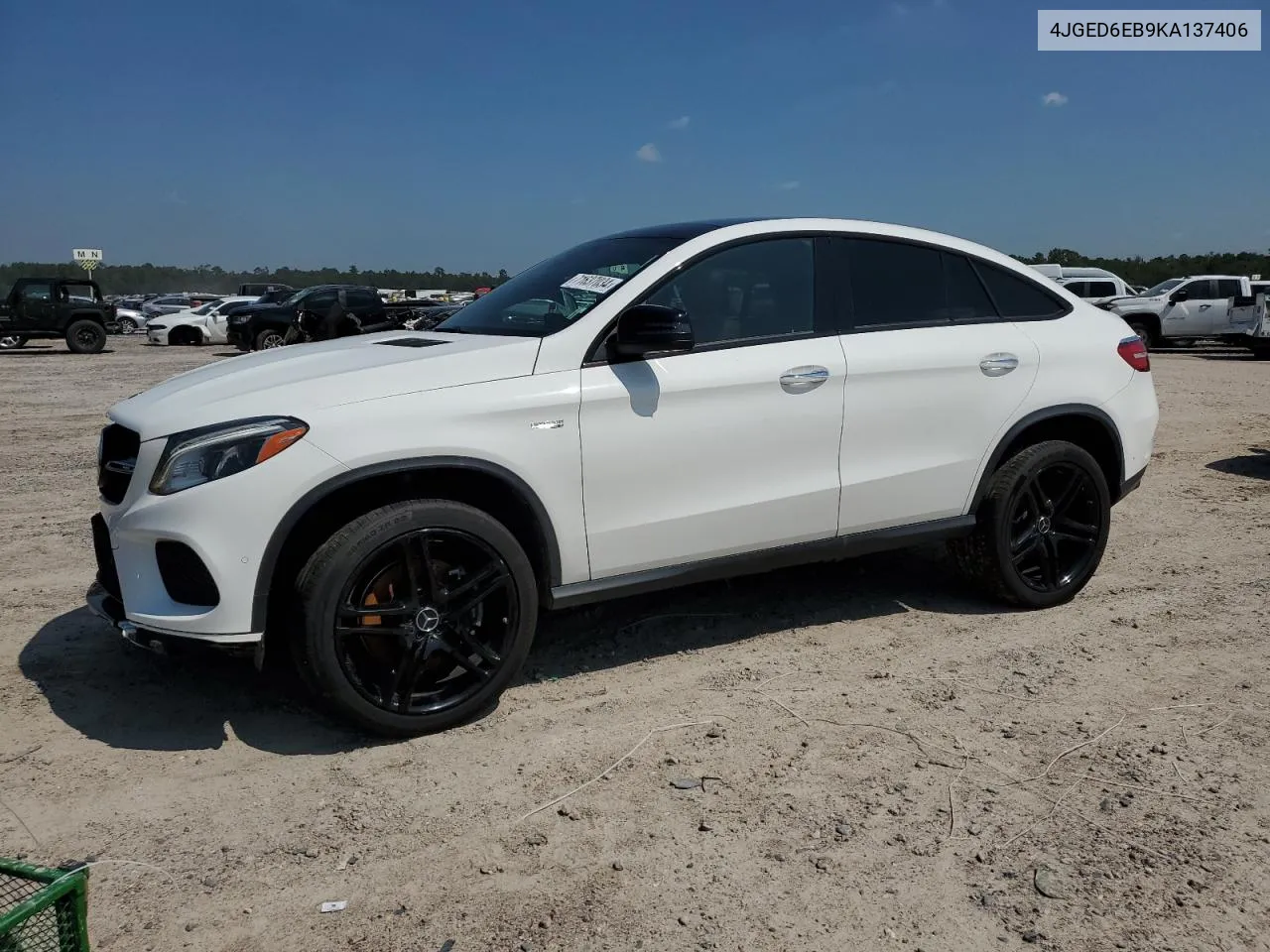 2019 Mercedes-Benz Gle Coupe 43 Amg VIN: 4JGED6EB9KA137406 Lot: 71637034