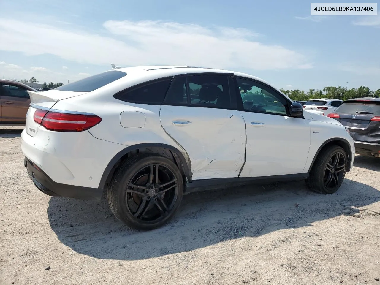 2019 Mercedes-Benz Gle Coupe 43 Amg VIN: 4JGED6EB9KA137406 Lot: 71637034