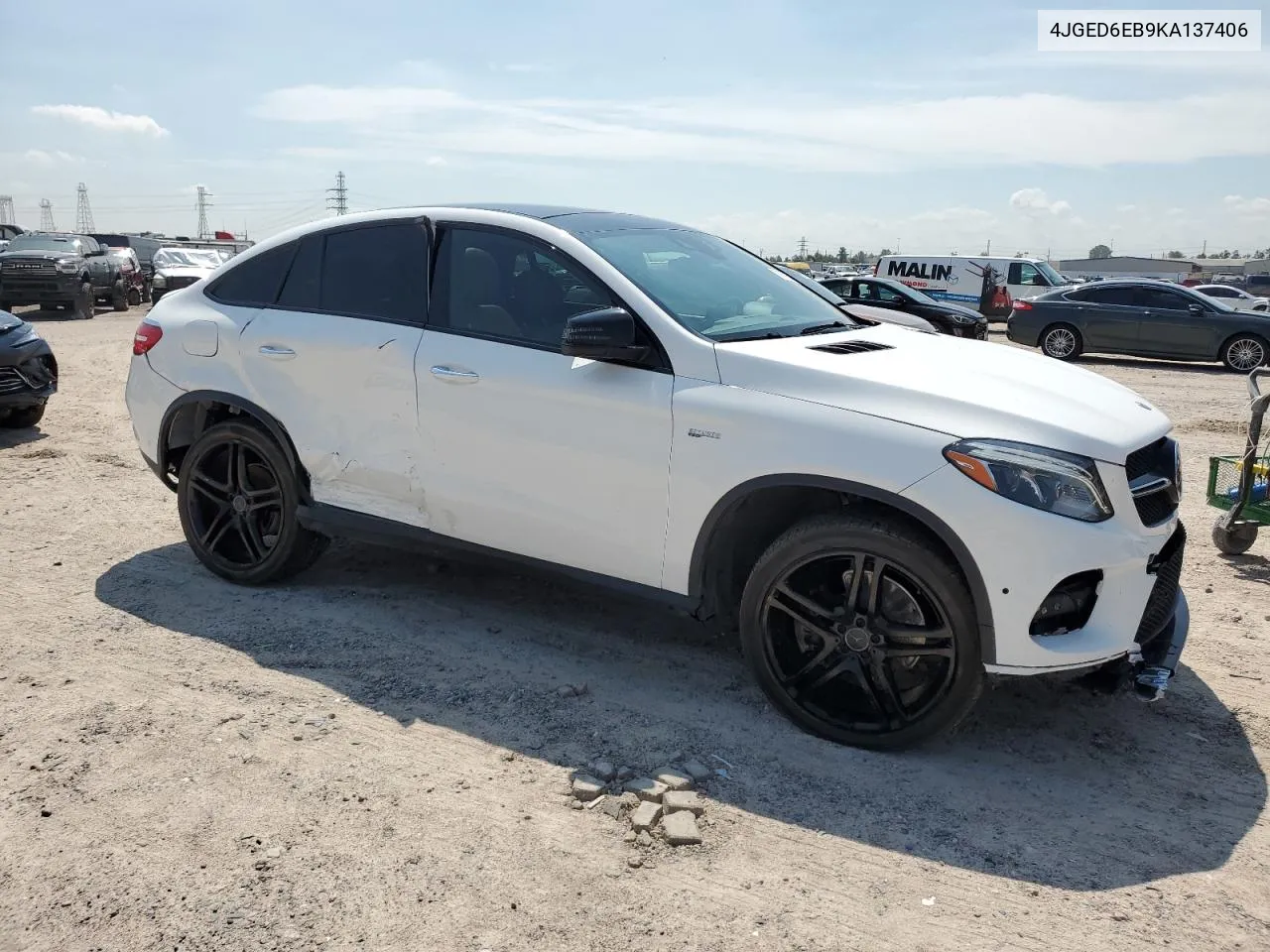 2019 Mercedes-Benz Gle Coupe 43 Amg VIN: 4JGED6EB9KA137406 Lot: 71637034