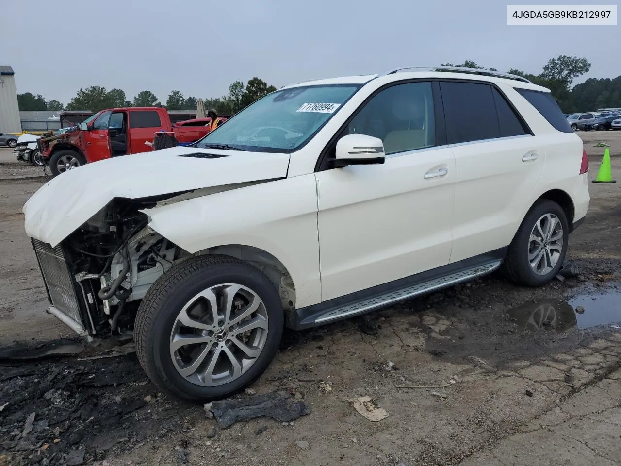 2019 Mercedes-Benz Gle 400 4Matic VIN: 4JGDA5GB9KB212997 Lot: 71760994