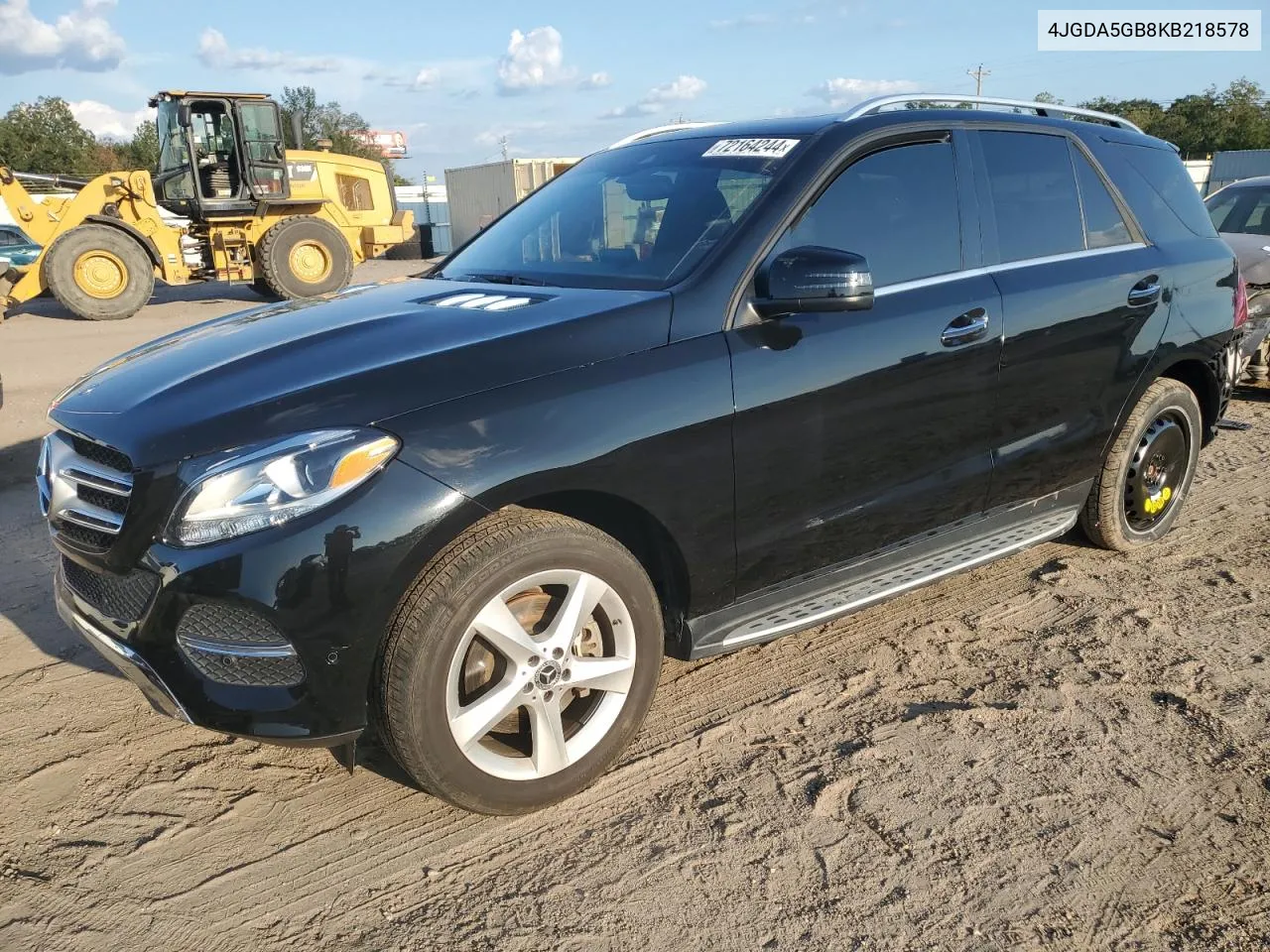 2019 Mercedes-Benz Gle 400 4Matic VIN: 4JGDA5GB8KB218578 Lot: 72164244