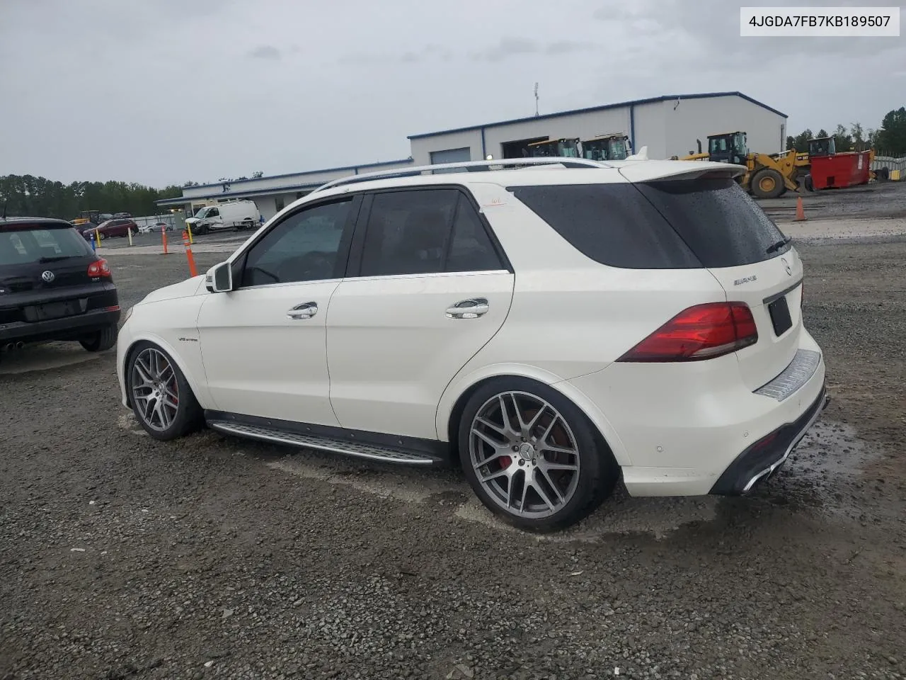 2019 Mercedes-Benz Gle 63 Amg-S 4Matic VIN: 4JGDA7FB7KB189507 Lot: 72596104