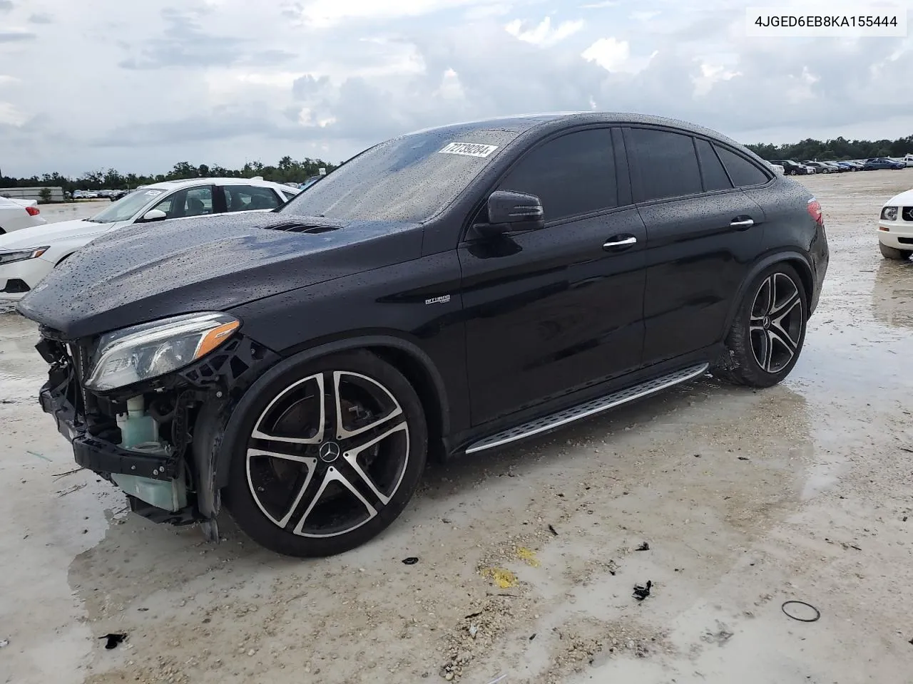 2019 Mercedes-Benz Gle Coupe 43 Amg VIN: 4JGED6EB8KA155444 Lot: 72739284