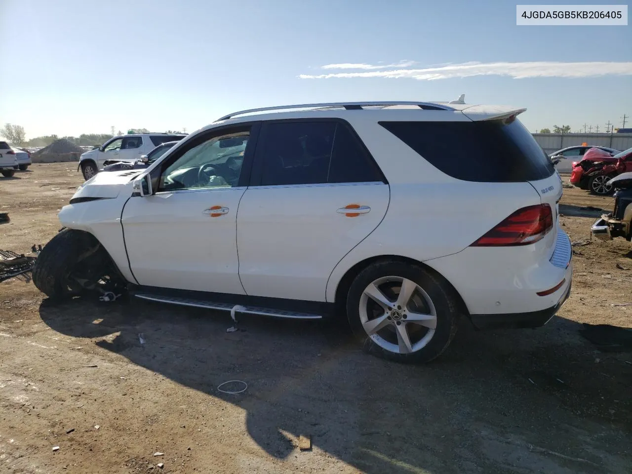 2019 Mercedes-Benz Gle 400 4Matic VIN: 4JGDA5GB5KB206405 Lot: 73008534