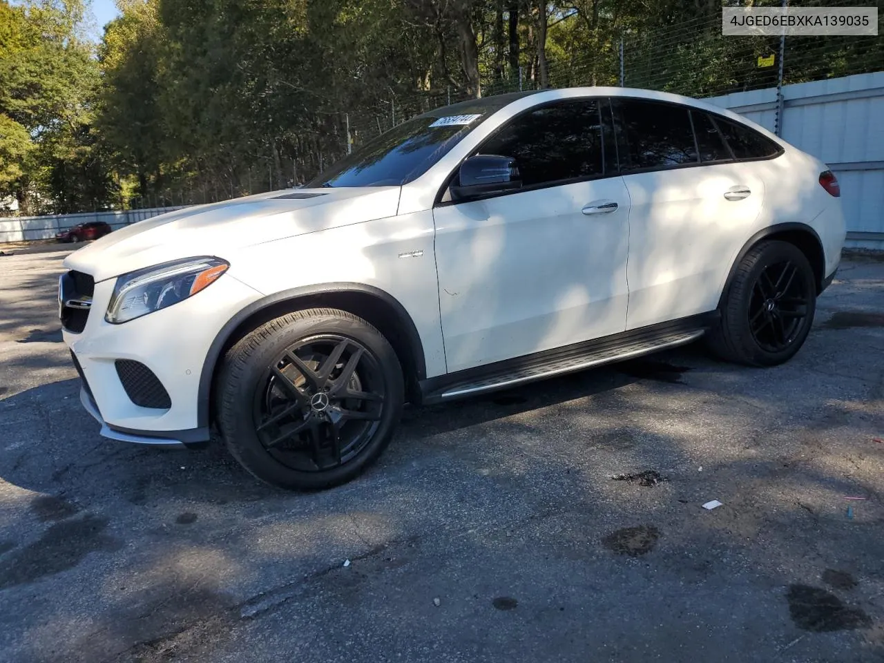 2019 Mercedes-Benz Gle Coupe 43 Amg VIN: 4JGED6EBXKA139035 Lot: 76534744